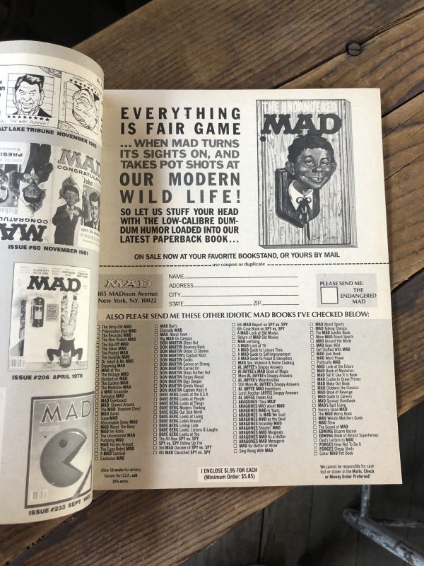 画像5: 1984 Vintage MAD Magazine No.246 April '84 (A267)