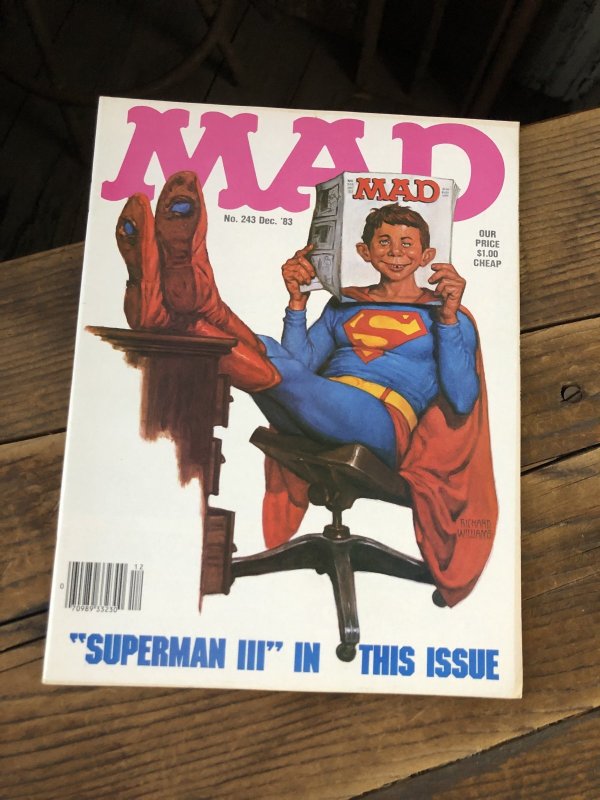画像1: 1983 Vintage MAD Magazine No.243 Dec. '83 (A264)