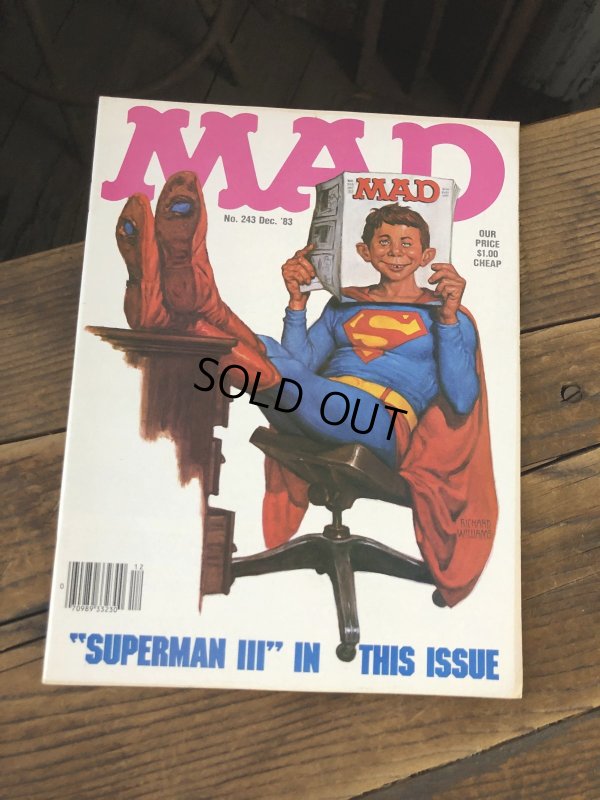 画像1: 1983 Vintage MAD Magazine No.243 Dec. '83 (A264)