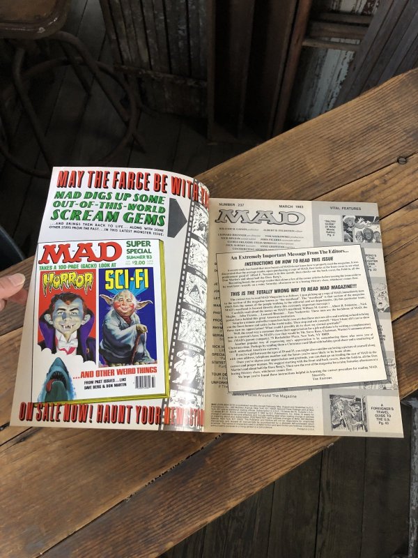 画像3: 1983 Vintage MAD Magazine No.237 Mar '83 (A258)
