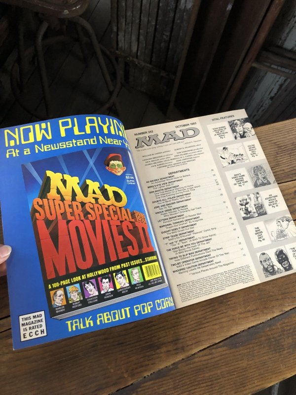 画像3: 1983 Vintage MAD Magazine No.242 Oct. '83 (A263)