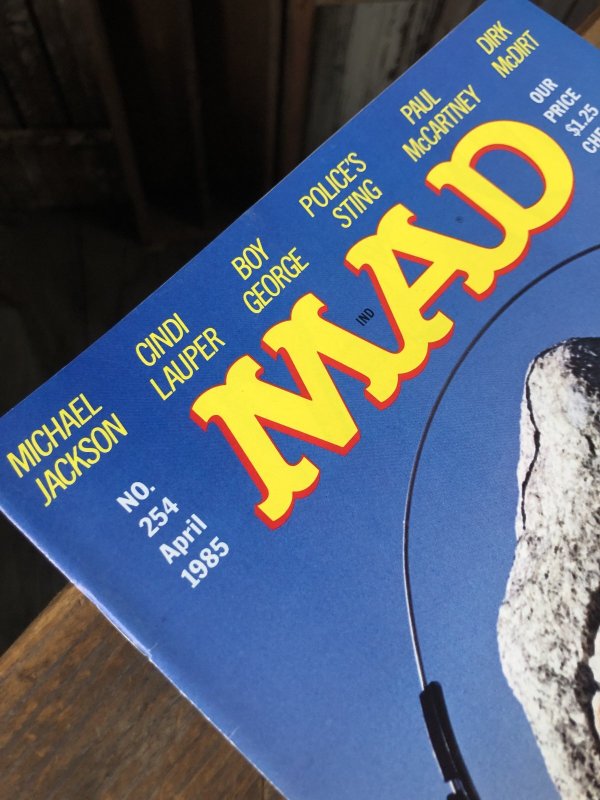 画像2: 1985 Vintage MAD Magazine No.254 April '85 (A275)