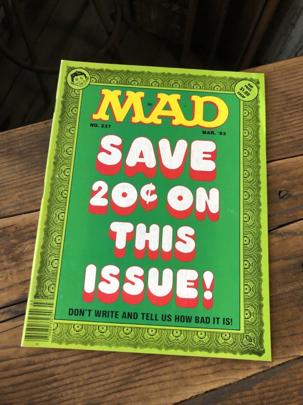 画像1: 1983 Vintage MAD Magazine No.237 Mar '83 (A258)