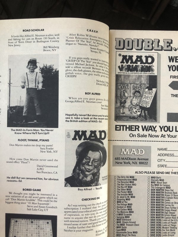 画像5: 1984 Vintage MAD Magazine No.248 JULY '84 (A269)