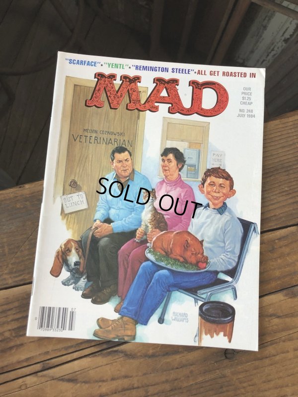 画像1: 1984 Vintage MAD Magazine No.248 JULY '84 (A269)