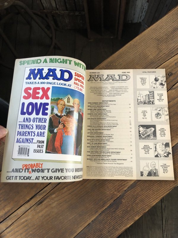 画像3: 1983 Vintage MAD Magazine No.239 JUNE '83 (A260)