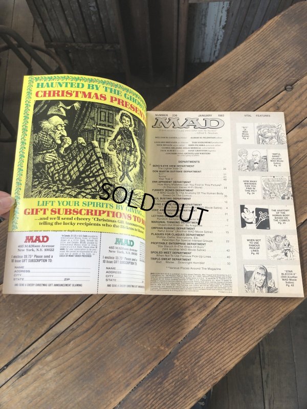画像3: 1983 Vintage MAD Magazine No.236 Jan '83 (A257)