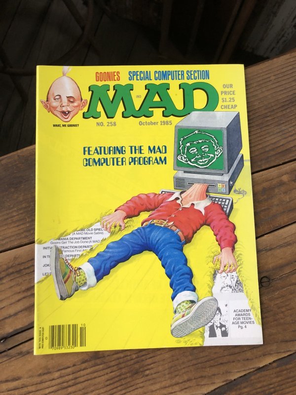 画像1: 1985 Vintage MAD Magazine No.258 October '85 (A279)