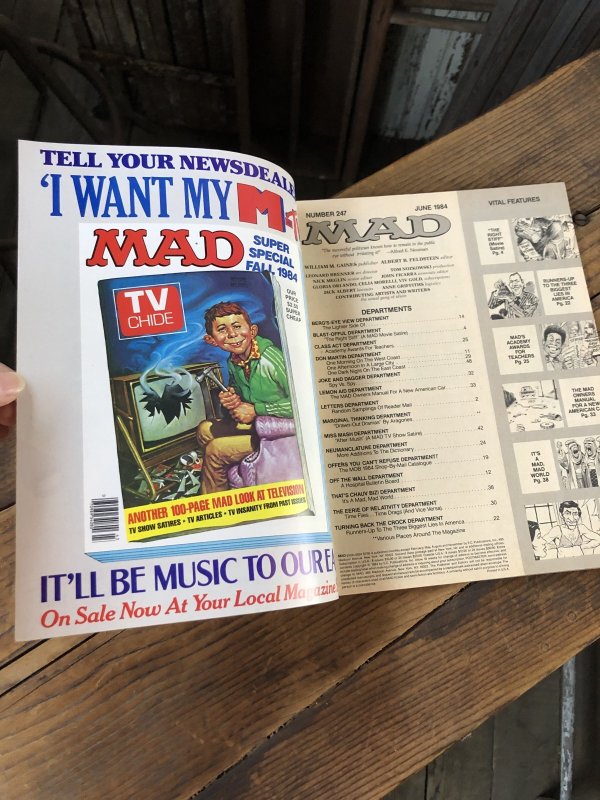 画像3: 1984 Vintage MAD Magazine No.247 June '84 (A268)