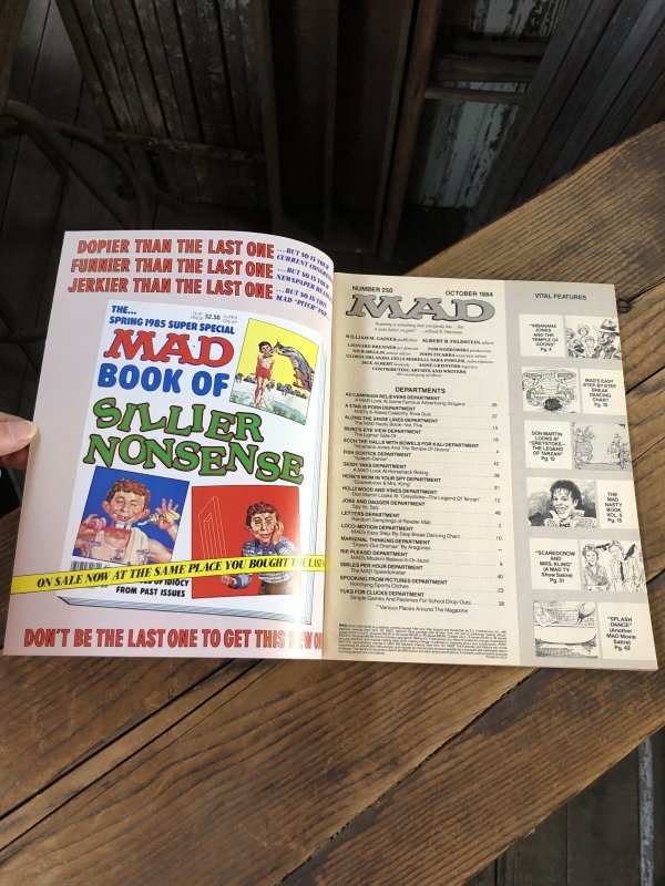 画像3: 1984 Vintage MAD Magazine No.250 October. '84 (A271)