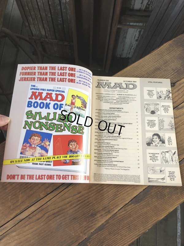 画像3: 1984 Vintage MAD Magazine No.250 October. '84 (A271)