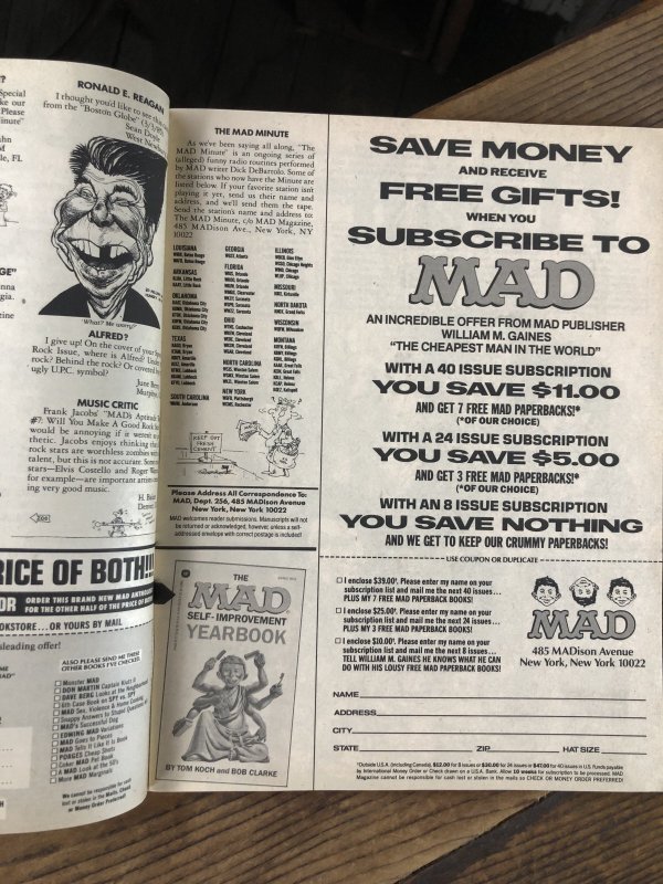 画像5: 1985 Vintage MAD Magazine No.256 JULY '85 (A277)
