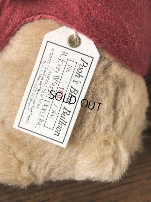 画像6: 00s John Wright Poohs Blue Balloon Doll Japan Limited 500 (A281)