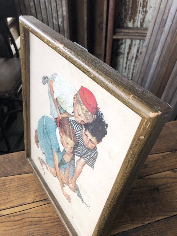 画像2: Vintage The Saturday Evening Post Norman Rockwell Art w/Frame (A286）