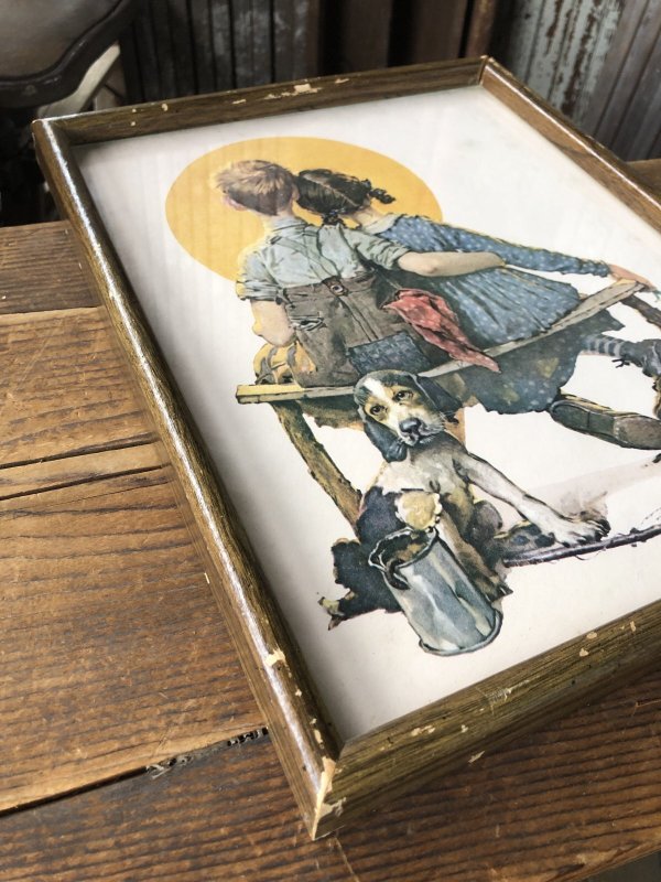画像3: Vintage The Saturday Evening Post Norman Rockwell Art w/Frame (A283)