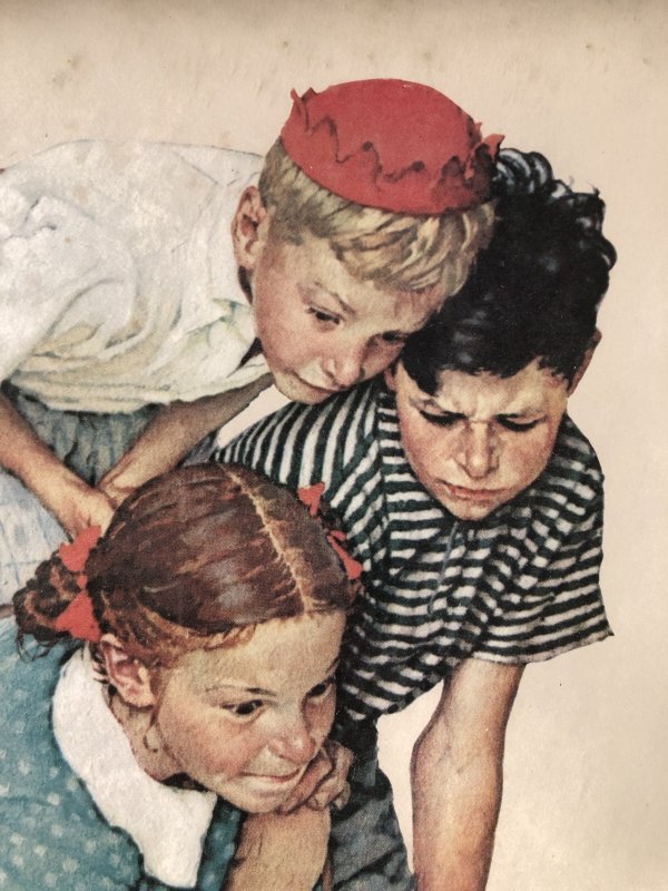 画像8: Vintage The Saturday Evening Post Norman Rockwell Art w/Frame (A286）