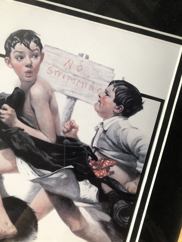 画像5: Vintage The Saturday Evening Post Norman Rockwell Art w/Frame (A285)