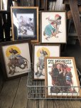 画像10: Vintage The Saturday Evening Post Norman Rockwell Art w/Frame (A282) (10)