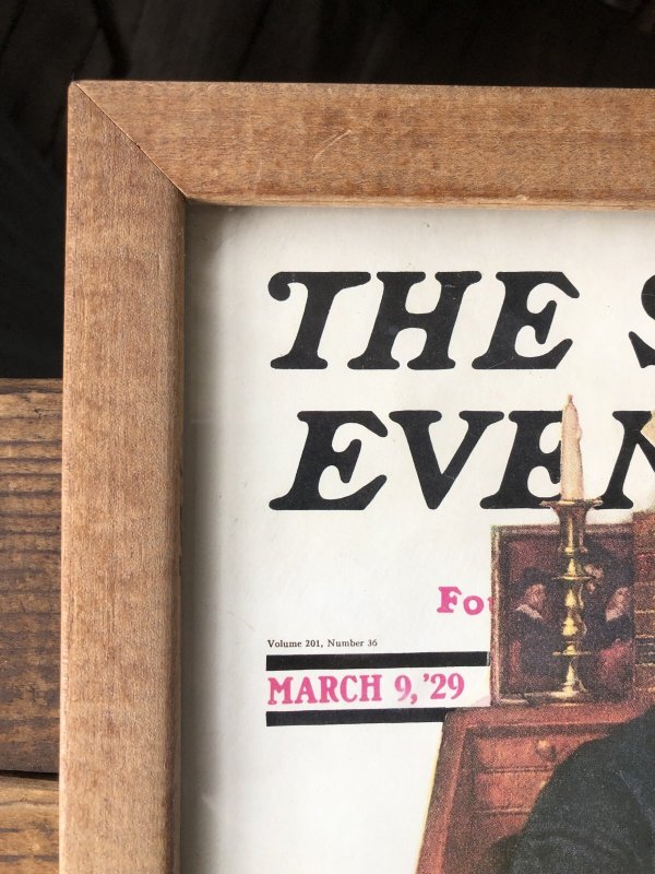 画像4: Vintage The Saturday Evening Post Norman Rockwell Art w/Frame (A284)