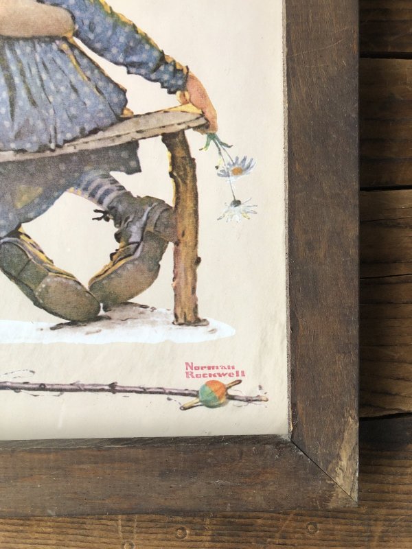 画像7: Vintage The Saturday Evening Post Norman Rockwell Art w/Frame (A282)