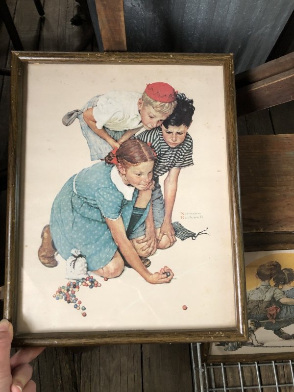 画像10: Vintage The Saturday Evening Post Norman Rockwell Art w/Frame (A286）