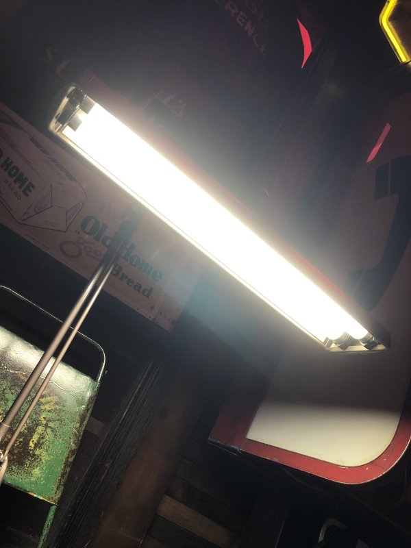 画像21: Vintage Dazor Floating Fixture Drafting Industrial Work Lamp (A288)