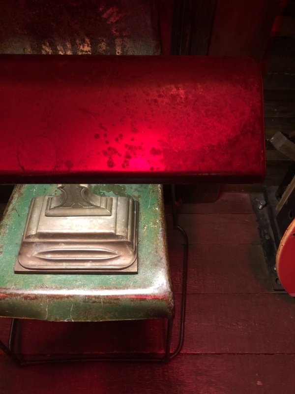 画像22: Vintage Art Deco Bankers Industrial Desk Metal Lamp (A289)