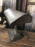 画像15: Vintage Art Deco Bankers Industrial Desk Metal Lamp (A289) (15)