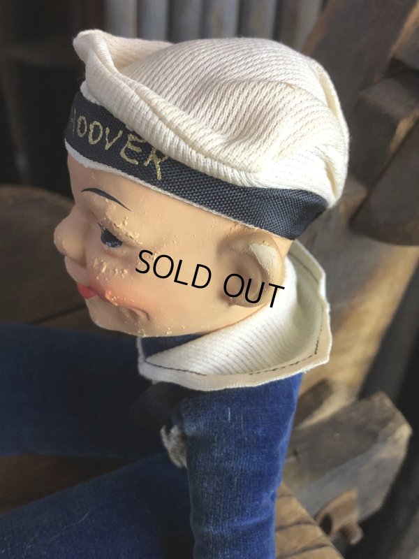 画像11: Vintage Sailor Boy Souvenir Cloth Doll PRES. HOOVER (A296) 