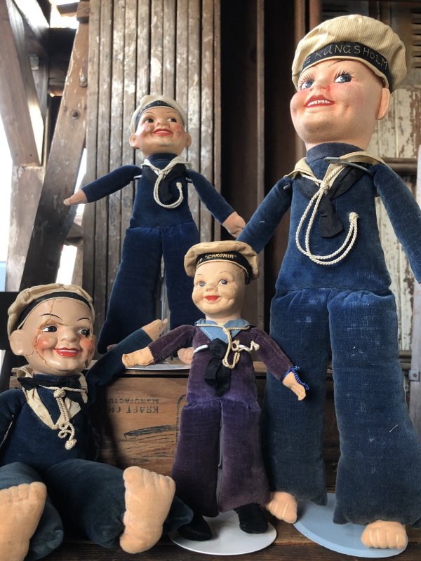 画像12: Vintage Sailor Boy Souvenir Cloth Doll R.M.S. CARONIR (A297) 