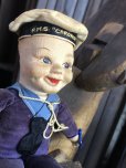 画像10: Vintage Sailor Boy Souvenir Cloth Doll R.M.S. CARONIR (A297)  (10)