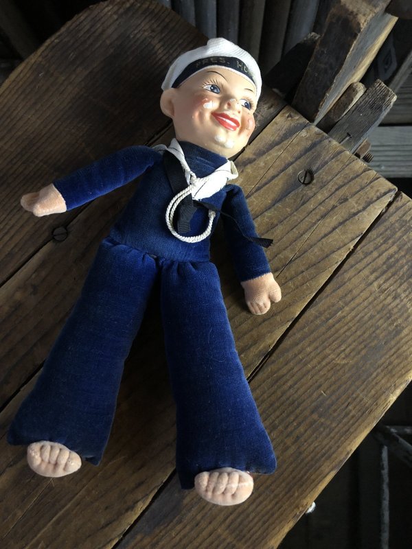 画像6: Vintage Sailor Boy Souvenir Cloth Doll PRES. HOOVER (A296) 