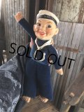 Vintage Sailor Boy Souvenir Cloth Doll PRES. HOOVER (A296) 
