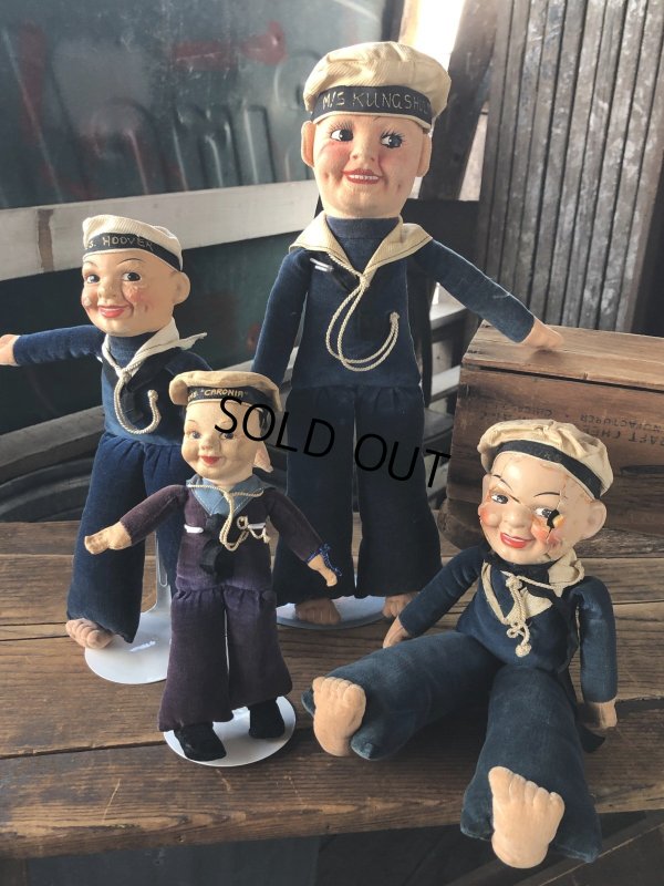 画像11: Vintage Sailor Boy Souvenir Cloth Doll M/S KUNGSHOLM (A295) 