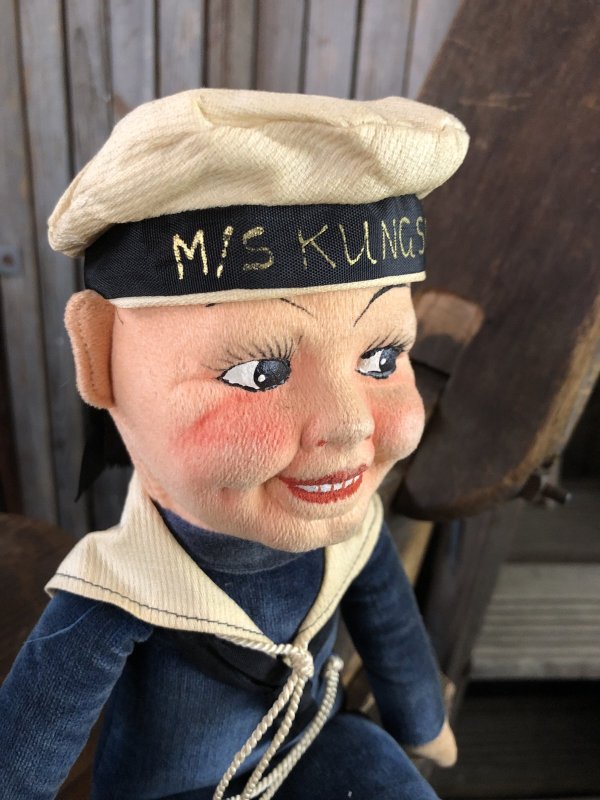 画像8: Vintage Sailor Boy Souvenir Cloth Doll M/S KUNGSHOLM (A295) 