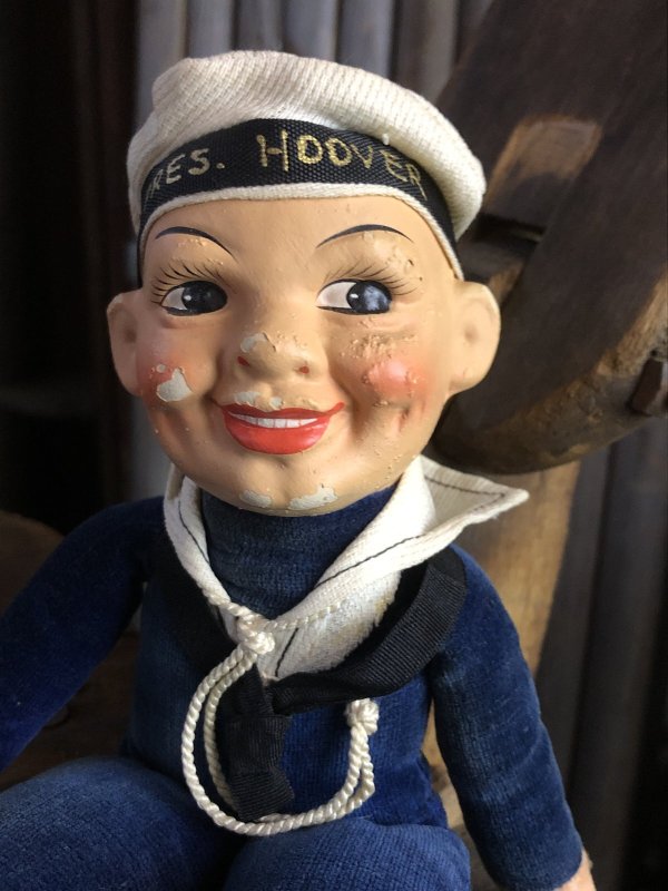 画像12: Vintage Sailor Boy Souvenir Cloth Doll PRES. HOOVER (A296) 