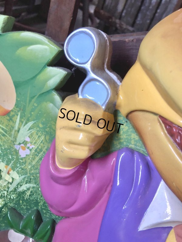 画像13: 70s Vintage SETMAKERS McDonalds Playland Mayor McCheese Wall Plaque Statue (A298)