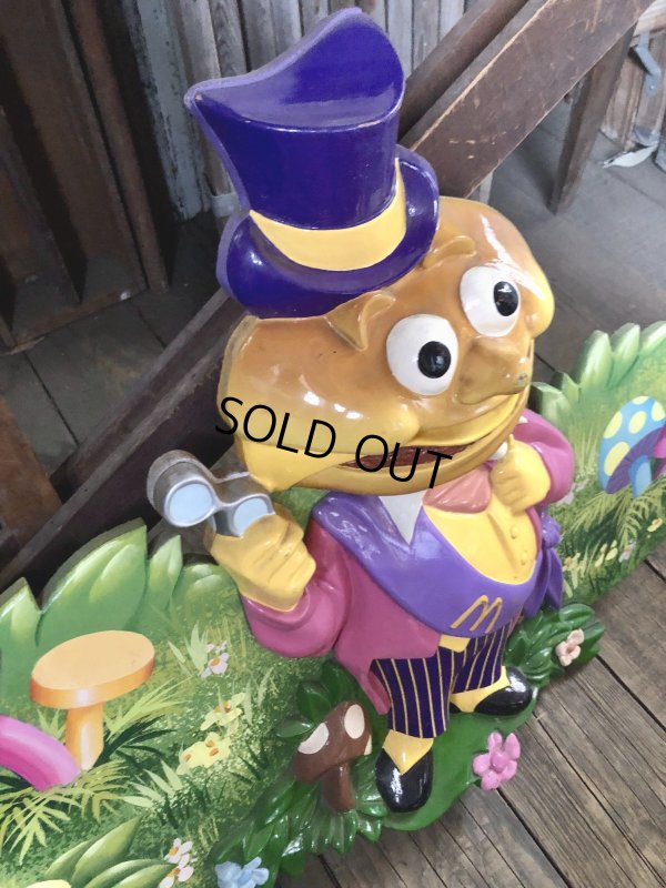画像14: 70s Vintage SETMAKERS McDonalds Playland Mayor McCheese Wall Plaque Statue (A298)