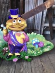 画像17: 70s Vintage SETMAKERS McDonalds Playland Mayor McCheese Wall Plaque Statue (A298) (17)