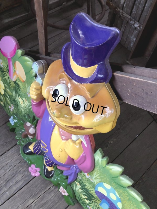 画像15: 70s Vintage SETMAKERS McDonalds Playland Mayor McCheese Wall Plaque Statue (A298)