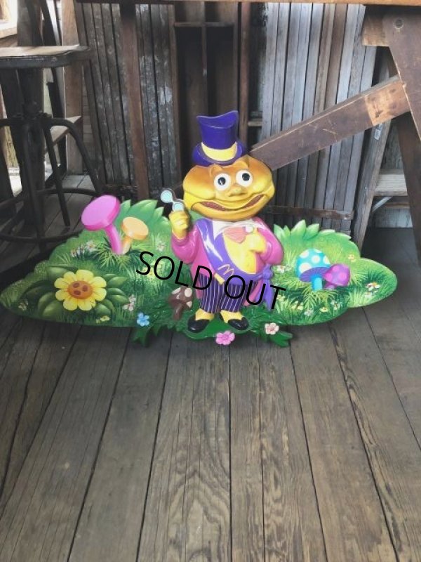 画像18: 70s Vintage SETMAKERS McDonalds Playland Mayor McCheese Wall Plaque Statue (A298)