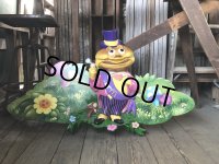 70s Vintage SETMAKERS McDonalds Playland Mayor McCheese Wall Plaque Statue (A298)