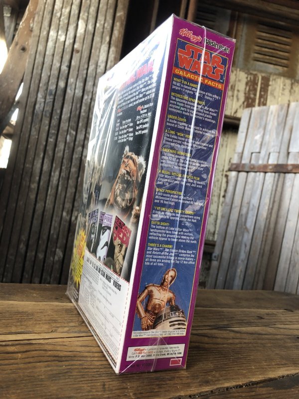 画像3: 90s Vintage Kellogg's Cereal Box Raisin Bran Star Wars (A301)