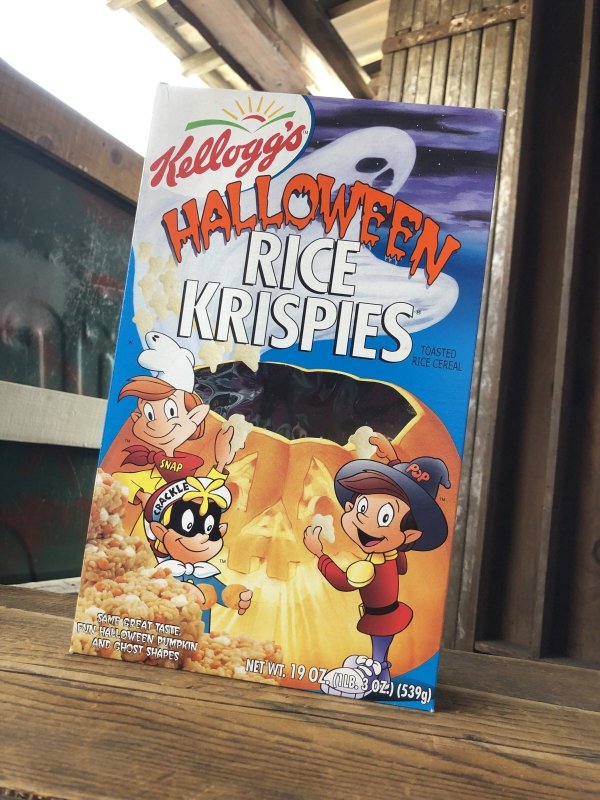 画像2: 00s Vintage Kellogg's Cereal Box RICE KRISPIES Halloween (A304)