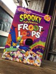 画像2: 00s Vintage Kellogg's Cereal Box FROOT LOOPS Spooky Marshallow (A306) (2)