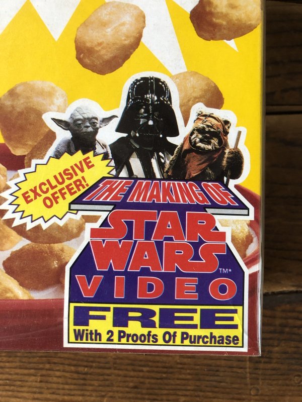 画像9: 90s Vintage Kellogg's Cereal Box CORN POPPS Star Wars (A299)