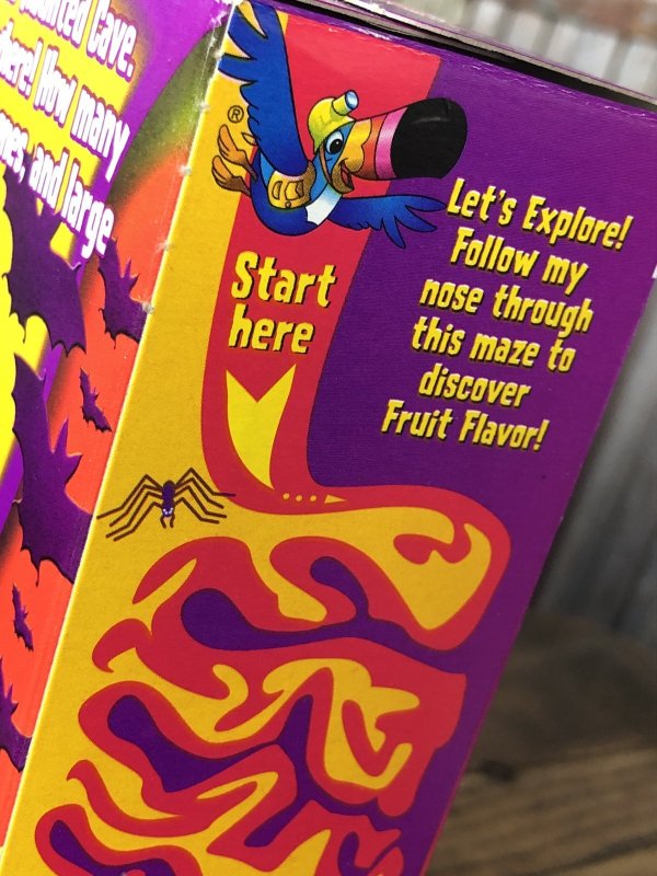 画像4: 00s Vintage Kellogg's Cereal Box FROOT LOOPS Spooky Marshallow (A306)