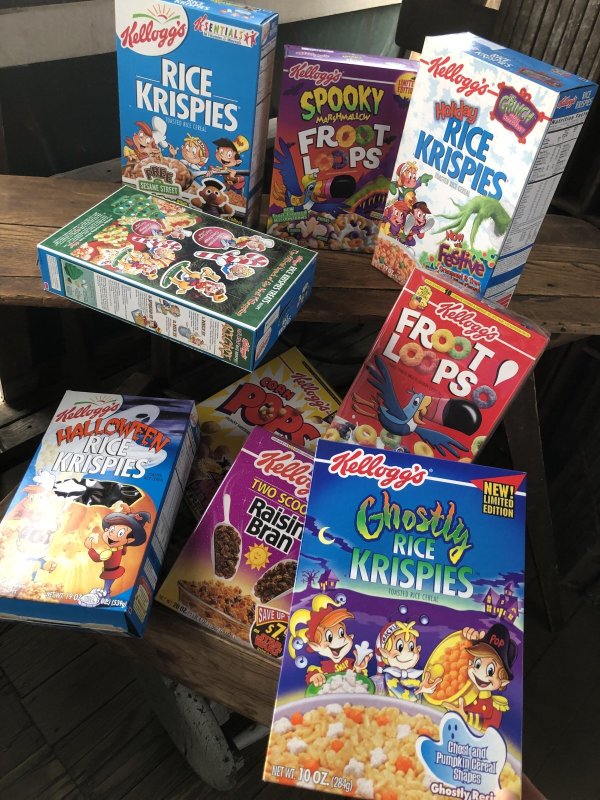 画像10: 90s Vintage Kellogg's Cereal Box FROOT LOOPS Star Wars (A300)