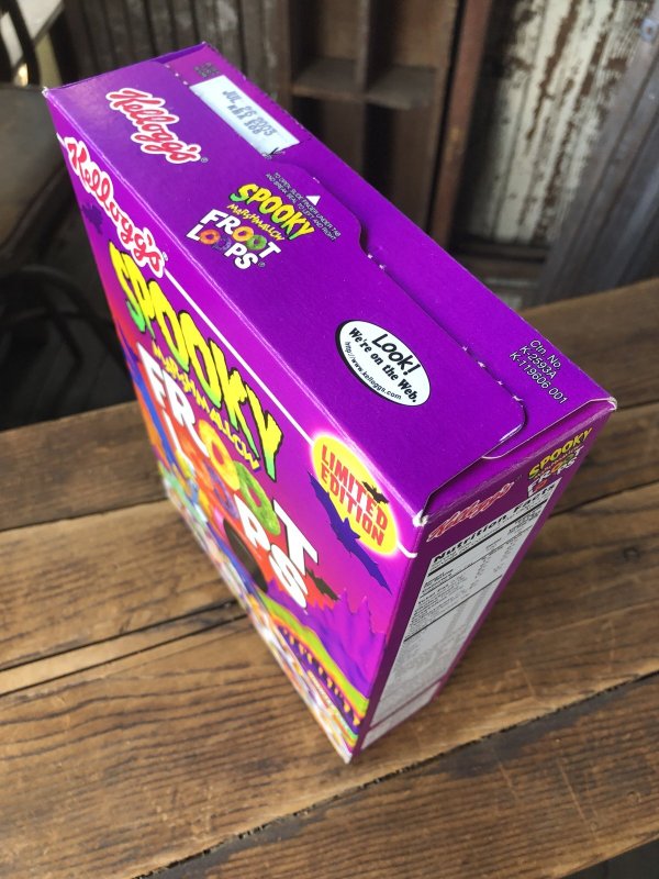 画像6: 00s Vintage Kellogg's Cereal Box FROOT LOOPS Spooky Marshallow (A306)