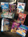 画像8: 00s Vintage Kellogg's Cereal Box RICE KRISPIES Holiday (A305) (8)